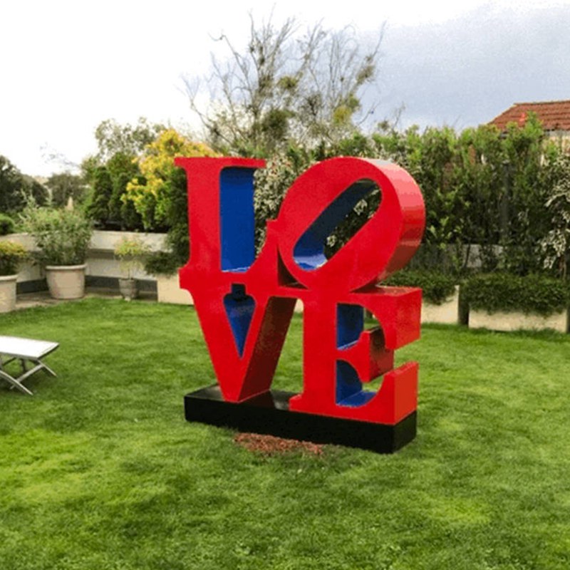 Modern Robert Indiana Love Sculpture Replica for SaleYouFine Sculpture