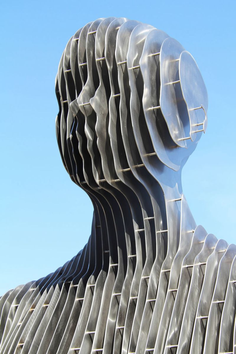 Modern Disappearing Sculpture by Julian Voss-Andreae-YouFine