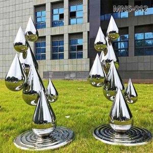 stainless steel outdoor sculpture-YouFine