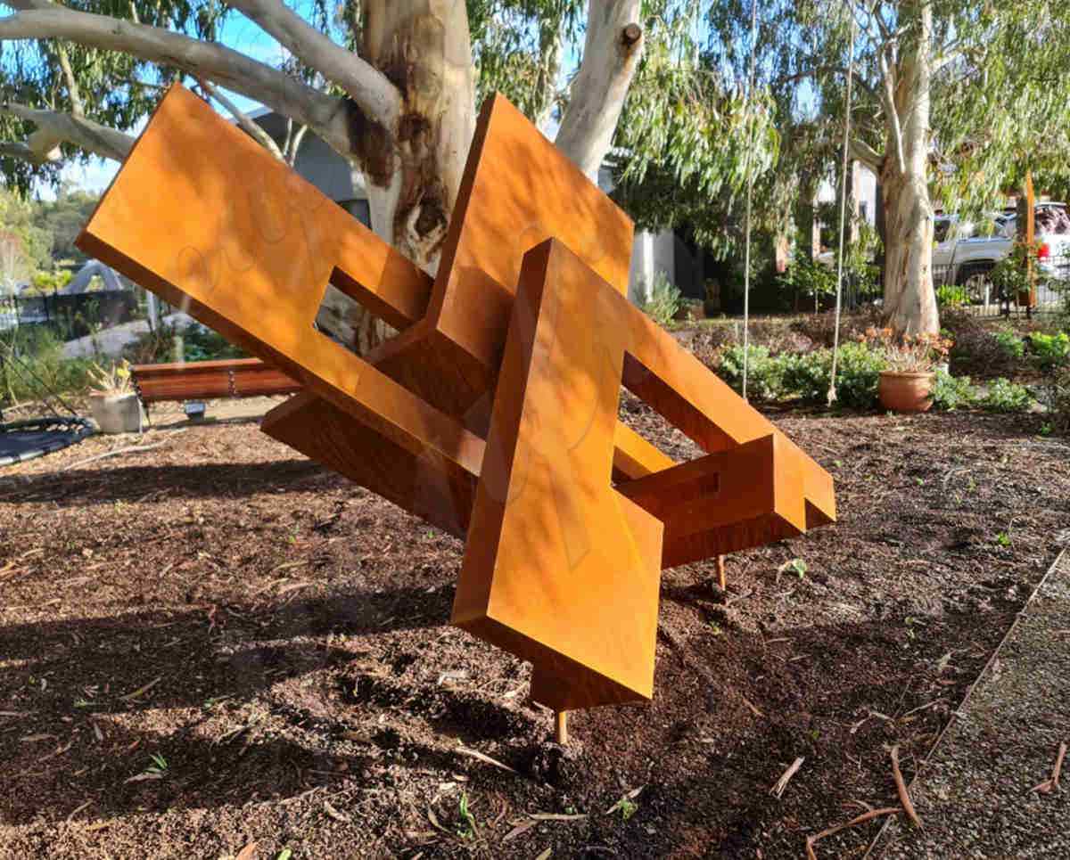 corten steel sculpture -YouFine