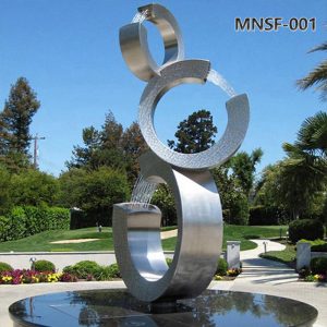 large metal outdoor fountain -YouFine Sculpture