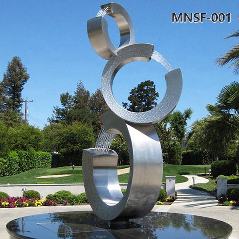 large metal outdoor fountain -YouFine Sculpture