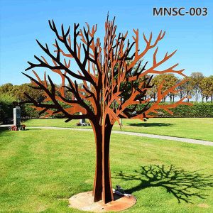 large metal tree sculpture -YouFine
