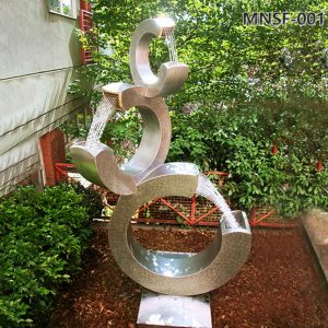 metal water feature -YouFine Sculpture