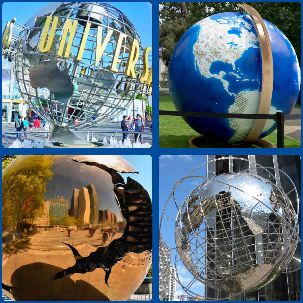 popular stainless steel globe sculpture-YouFine