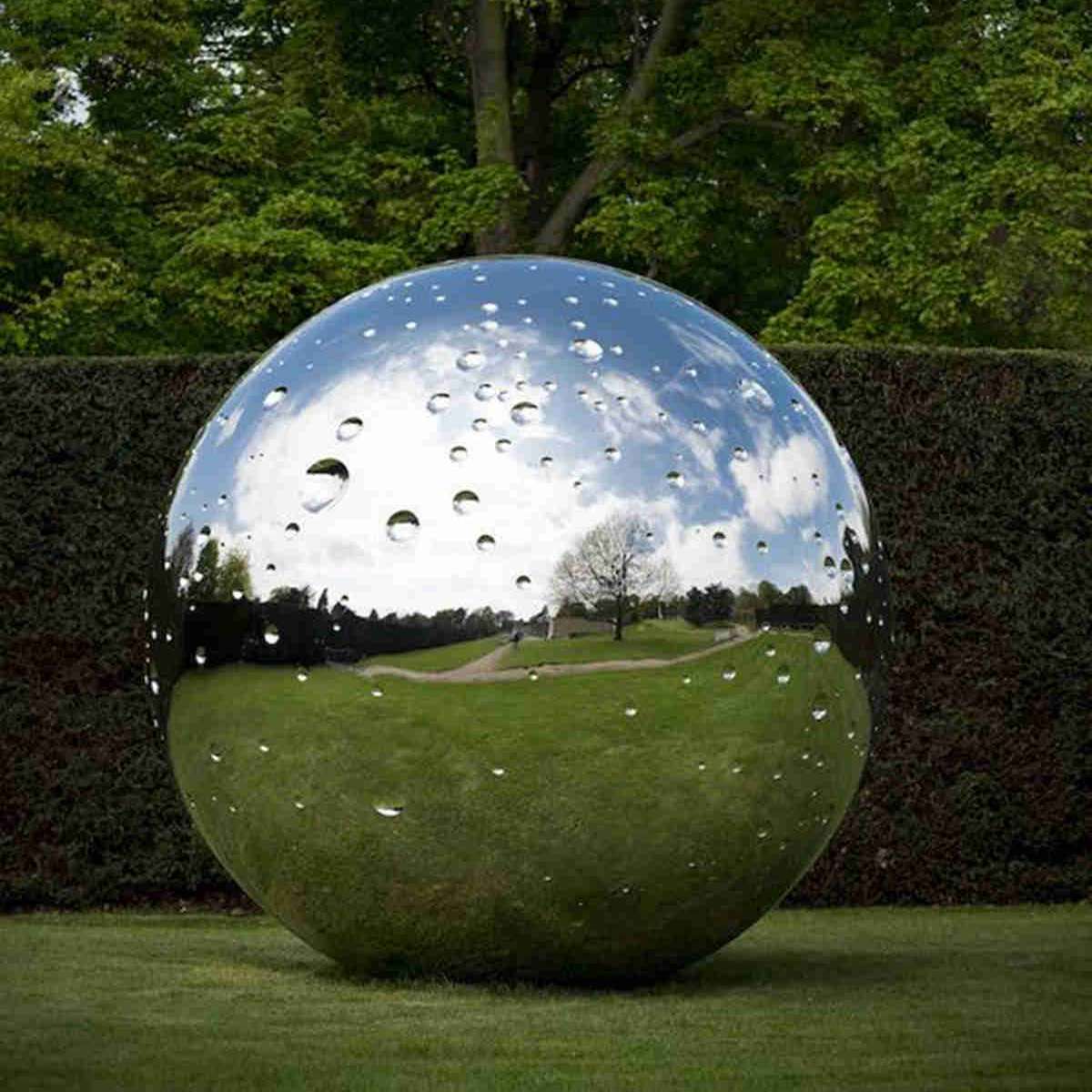 stainless steel sphere sculpture -YouFine Sculpture (3)