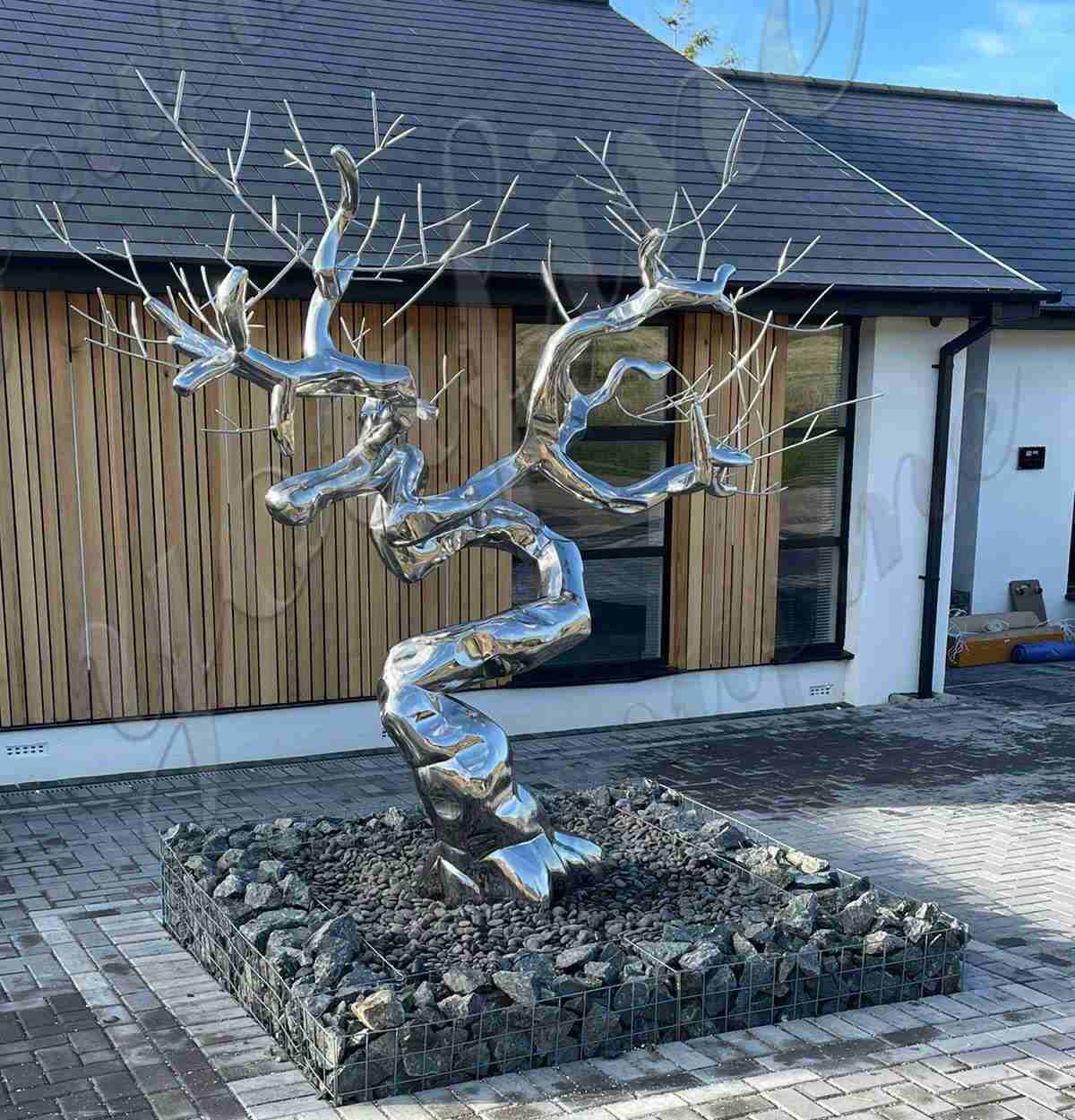 stainless steel tree sculpture -YouFine Sculpture