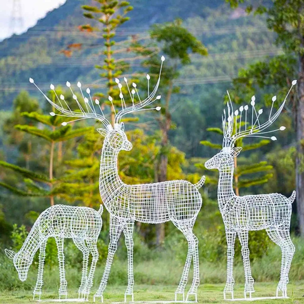 stainless steel wire sculpture-YouFine