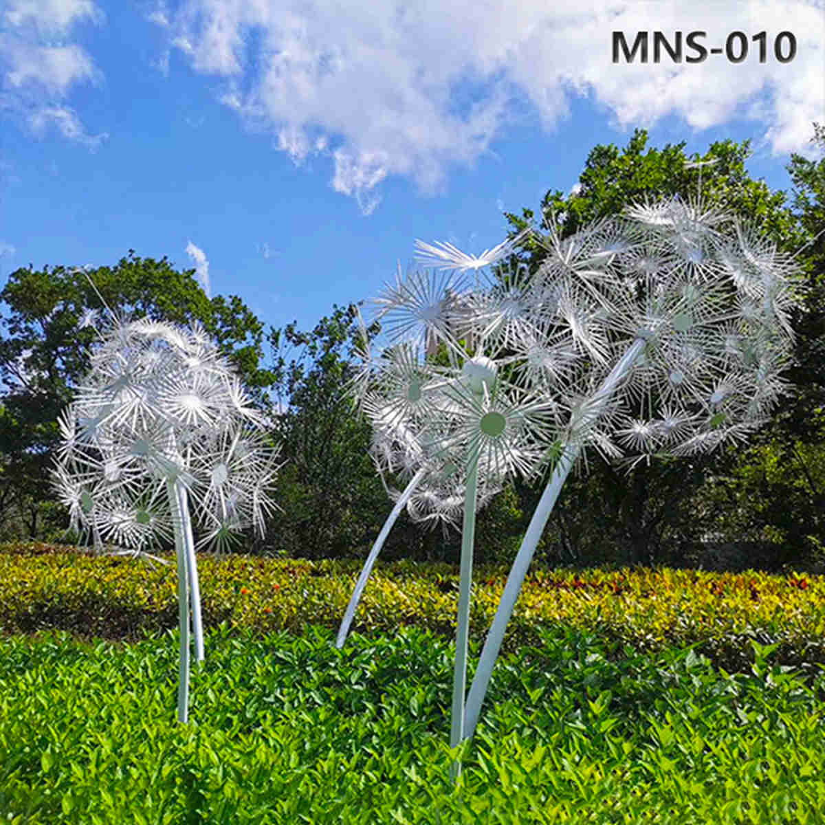 Large Outdoor Metal Dandelion Sculpture Garden Landscape MNS-010