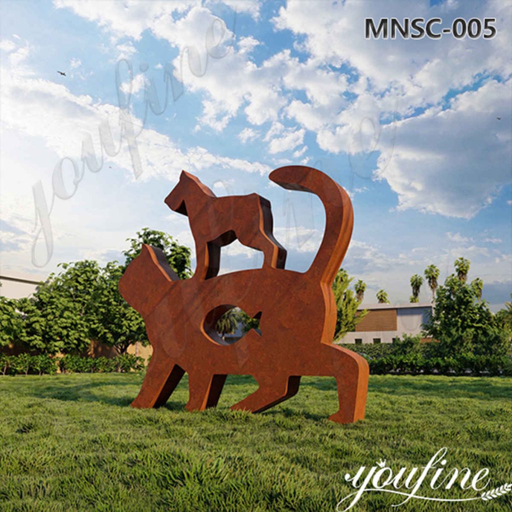 corten steel sculpture -YouFine