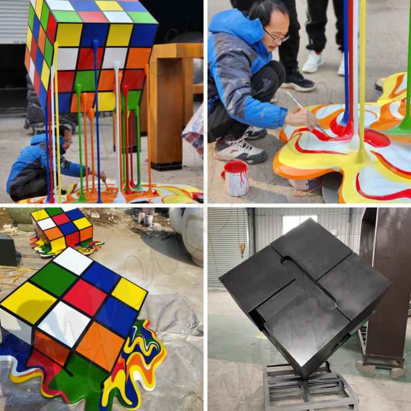 cube sculpture