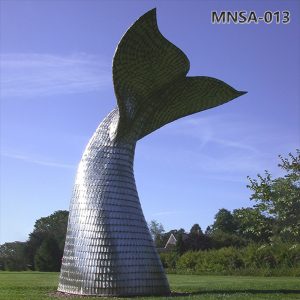 metal whale sculpture -YouFine