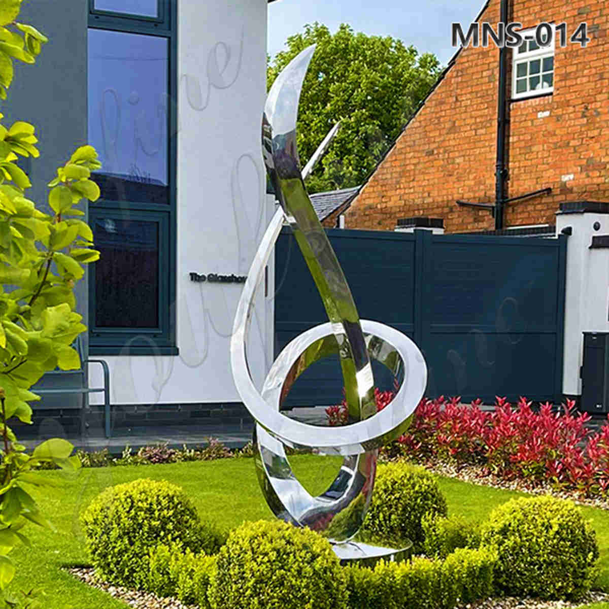 Original Stainless Steel Abstract Sculpture Outdoor Yard Art MNS-014