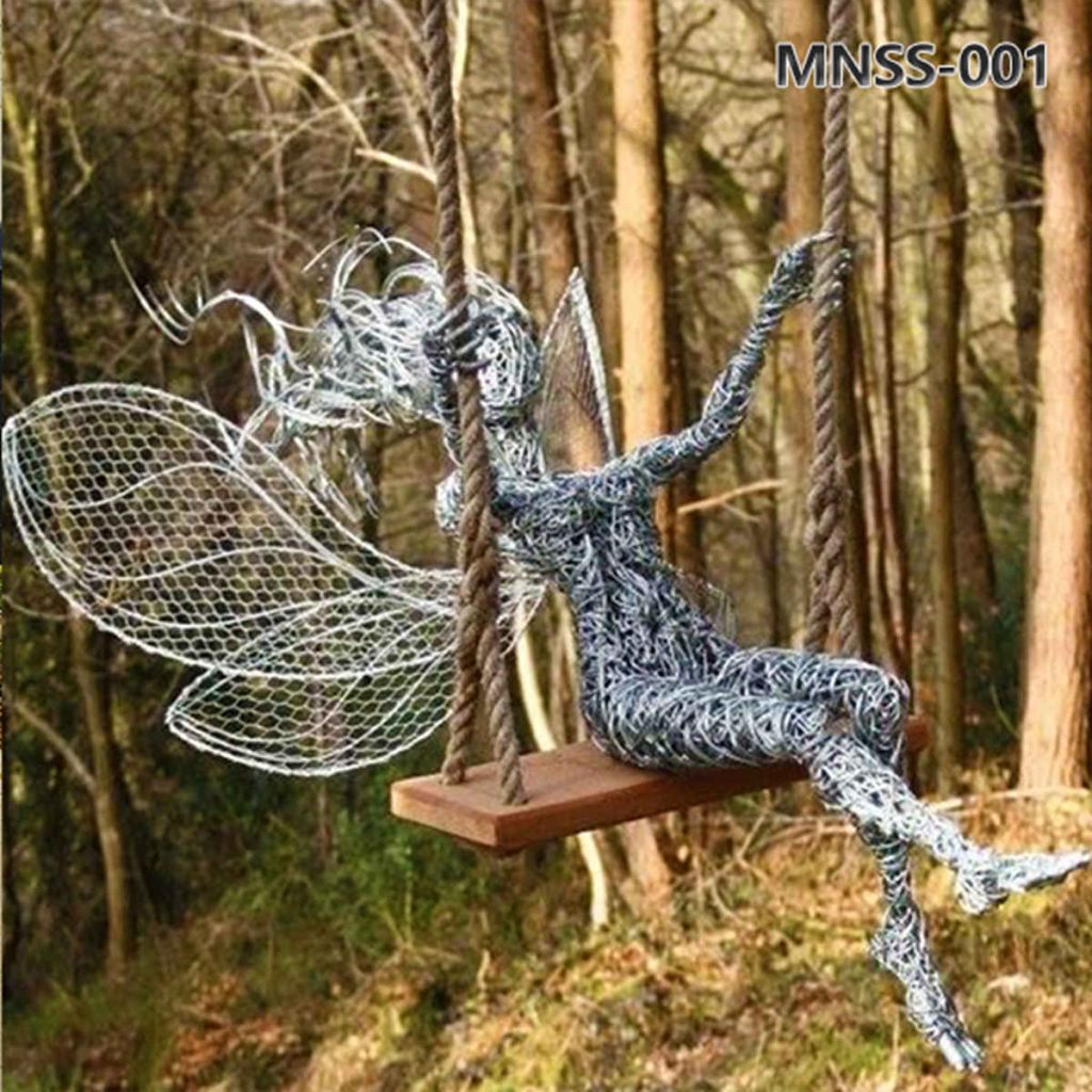 wire fairies dancing with dandelions -YouFine