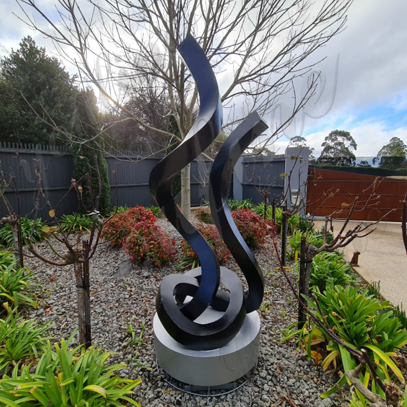 YouFine Australia Abstract Black Stainless Steel Sculpture Feedback