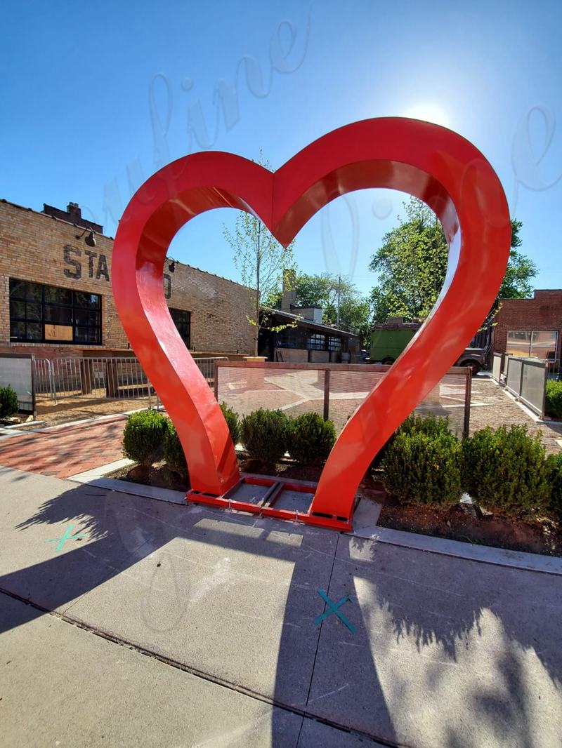heart shaped sculpture -YouFine