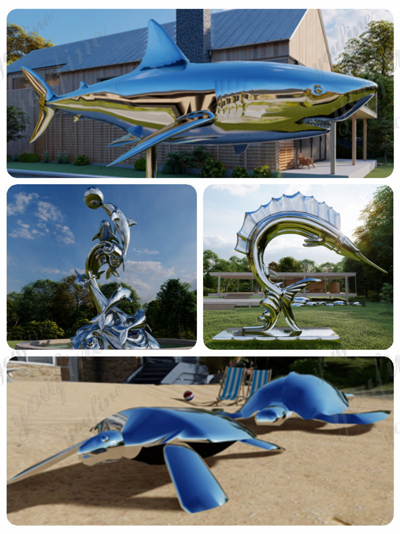 sea creature sculpture original design-YouFine