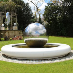 stainless steel sphere water fountain -YouFine