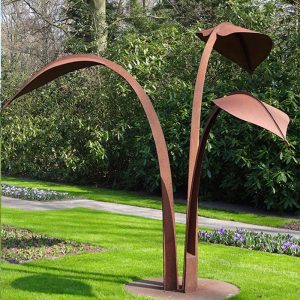 corten steel garden ornaments -YouFine