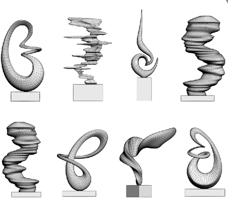 metal wings sculpture -YouFine