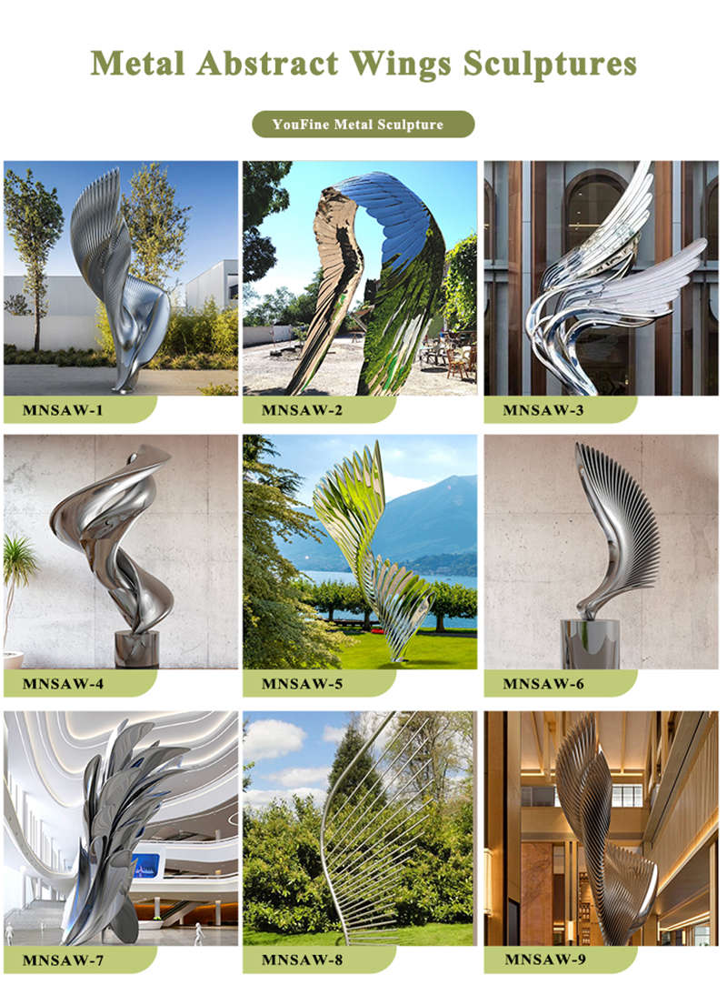 outdoor metal angel wings -YouFine