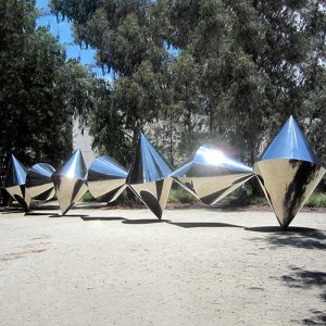 outdoor stainless steel sculpture -YouFine