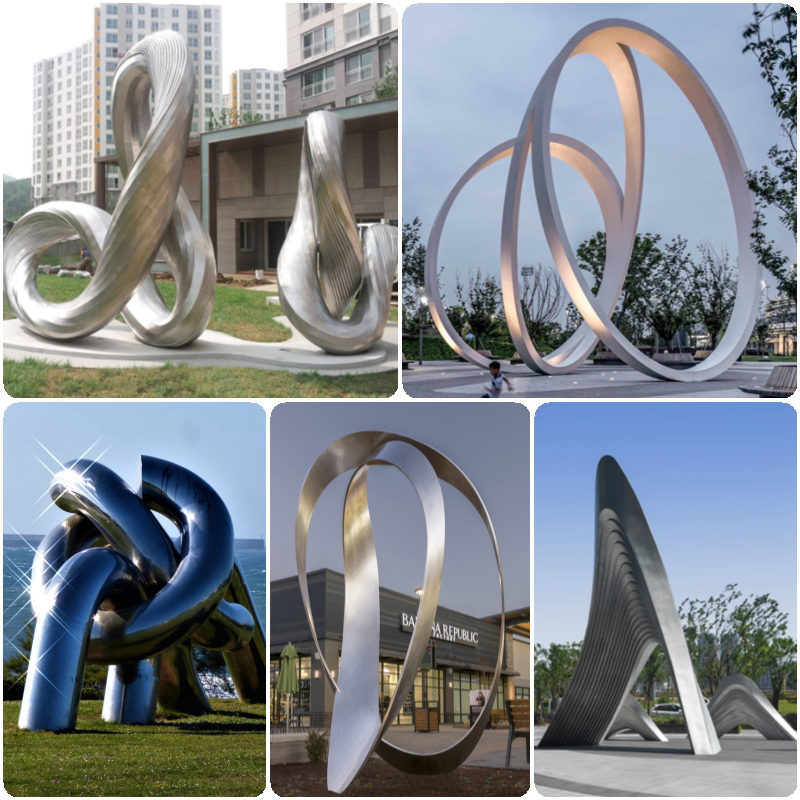 stainless steel wire sculpture