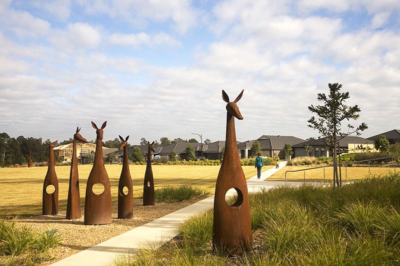 corten steel deer statue (9)