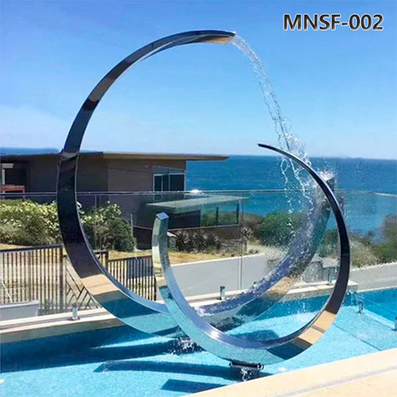 Stainless Steel Water Fountain Outdoor MNSF-002
