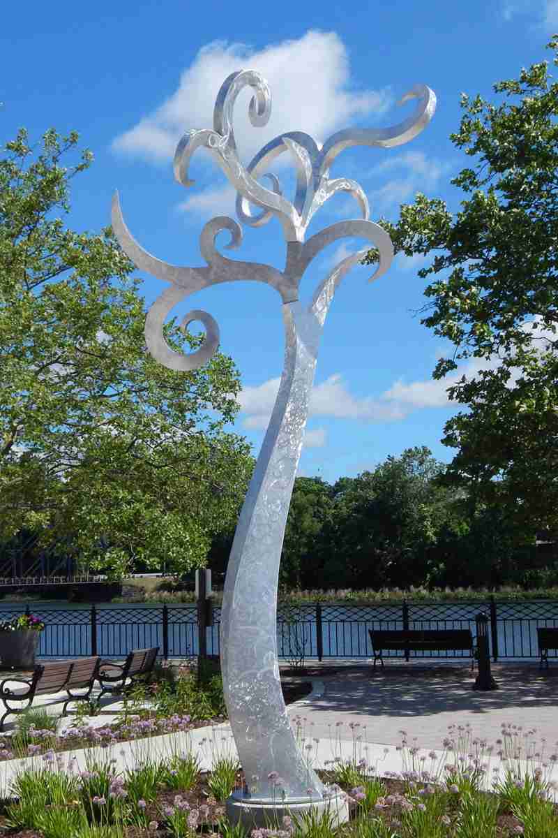 stainless steel tree sculpture (3)