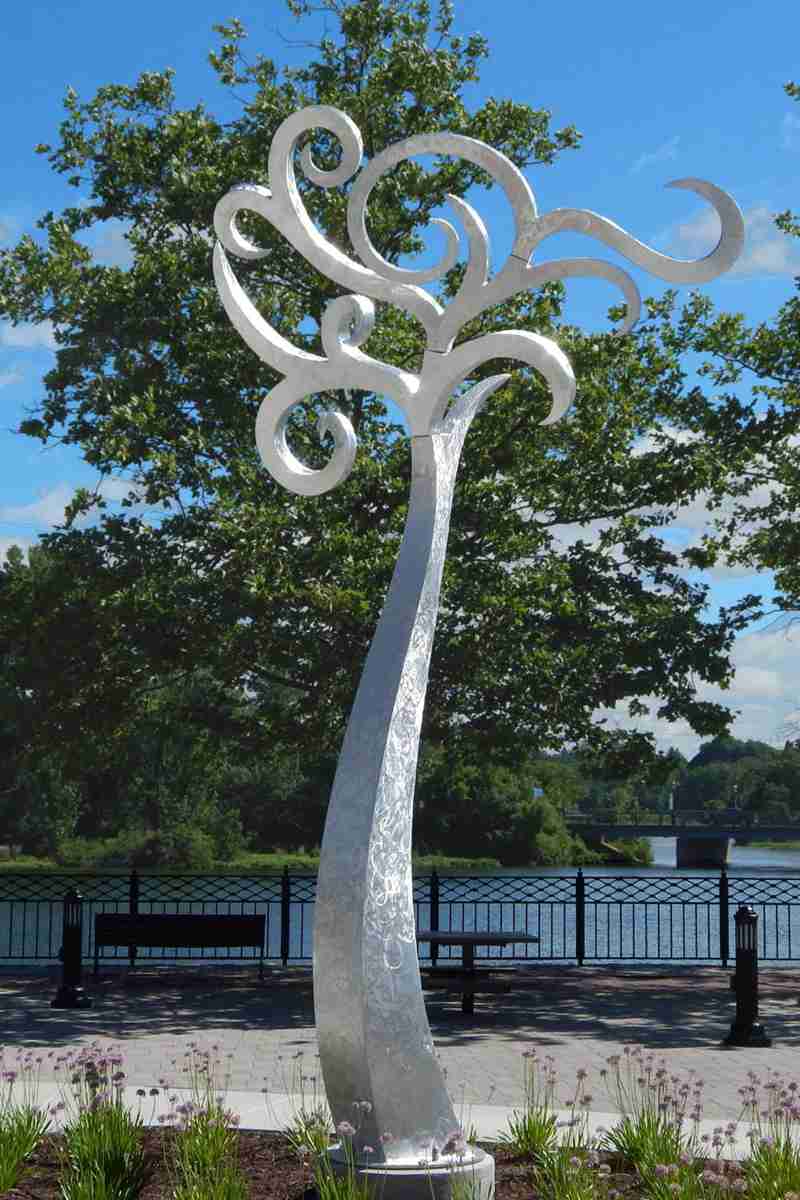 stainless steel tree sculpture (6)