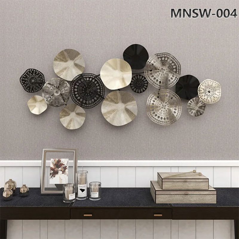 Modern Metal Wall Hanging Sculpture Manufacturer MNSW-004
