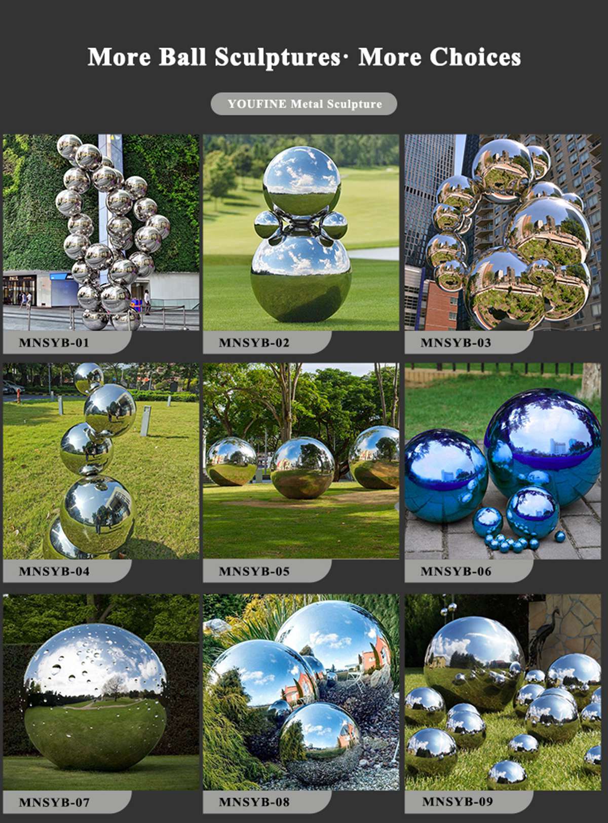 metal ball sculpture