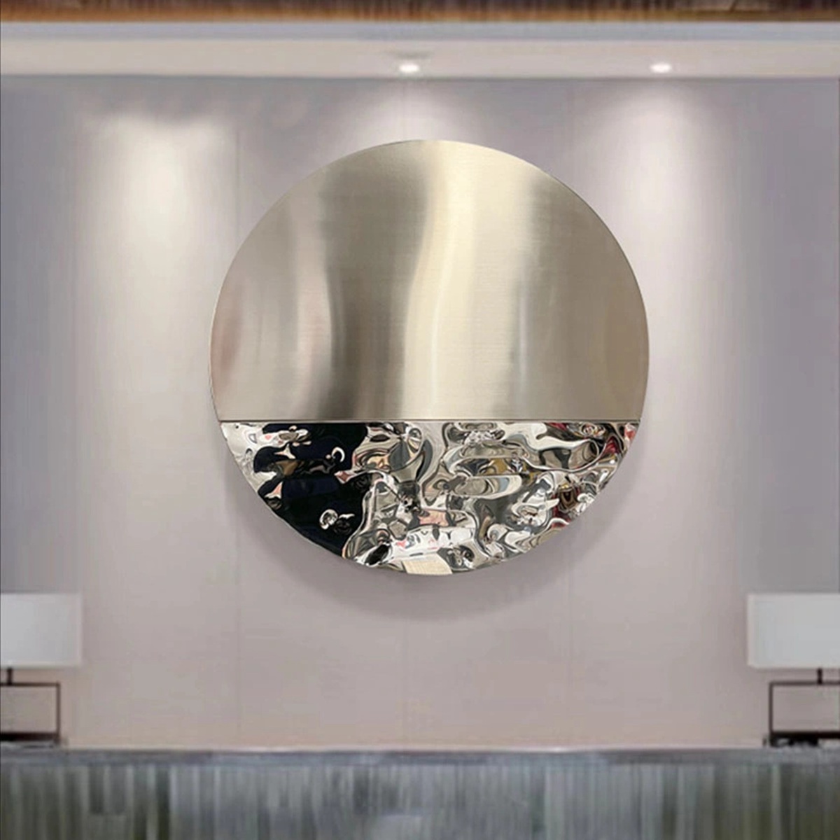 Stainless Steel Wall Sculpture (4)