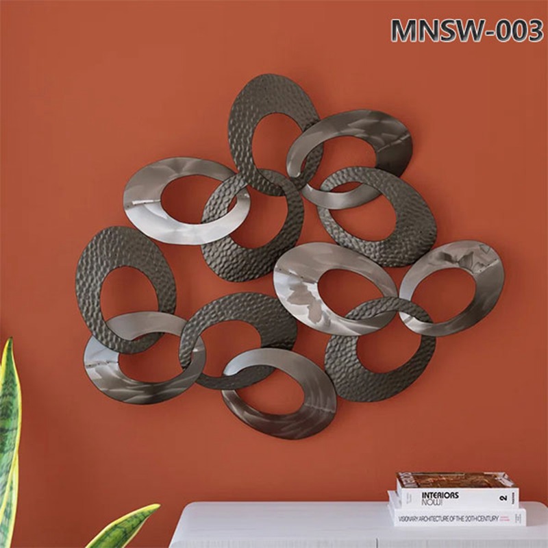 Modern Metal Circle Wall Decor Manufacturer MNSW-003