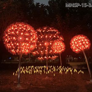 metal dandelion sculpture (5)