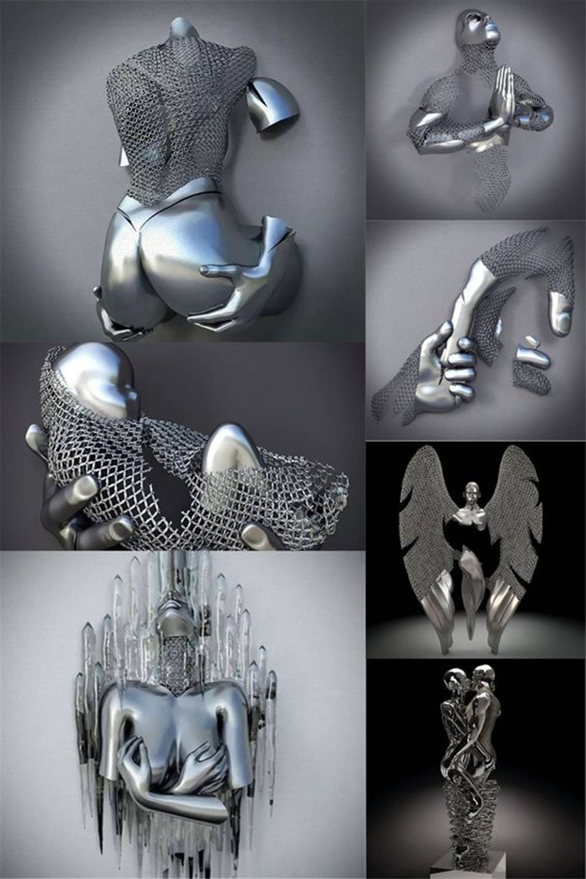 metal figure sculpture (2)
