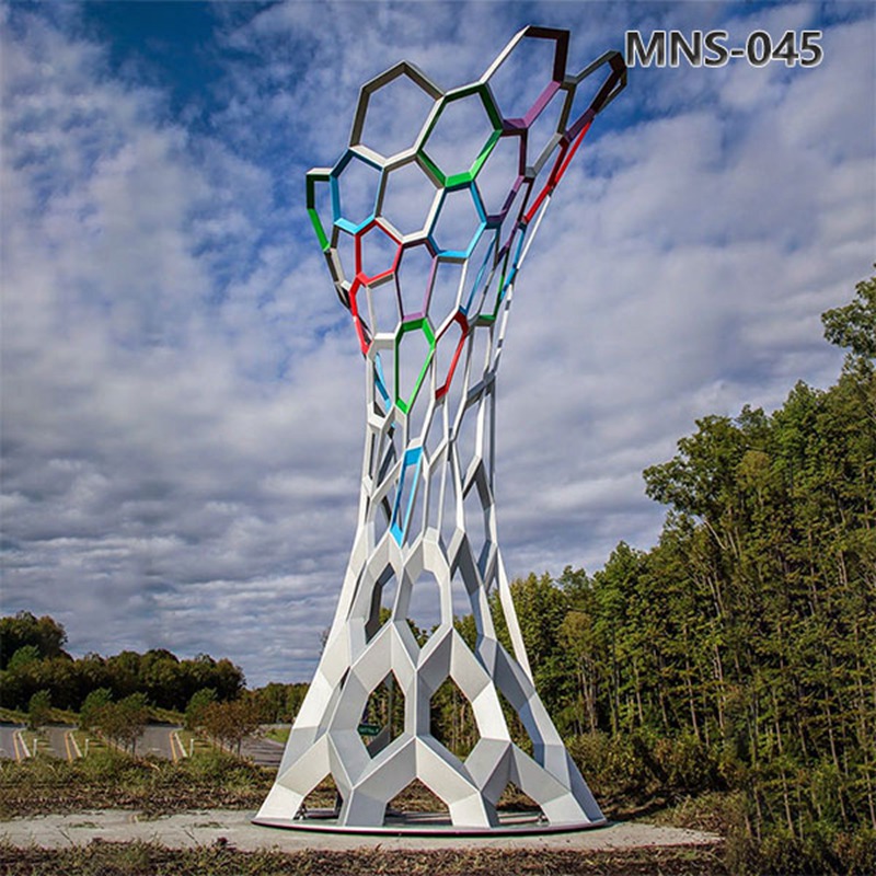 Large Metal Landscape Sculpture for Outdoor MNS-045