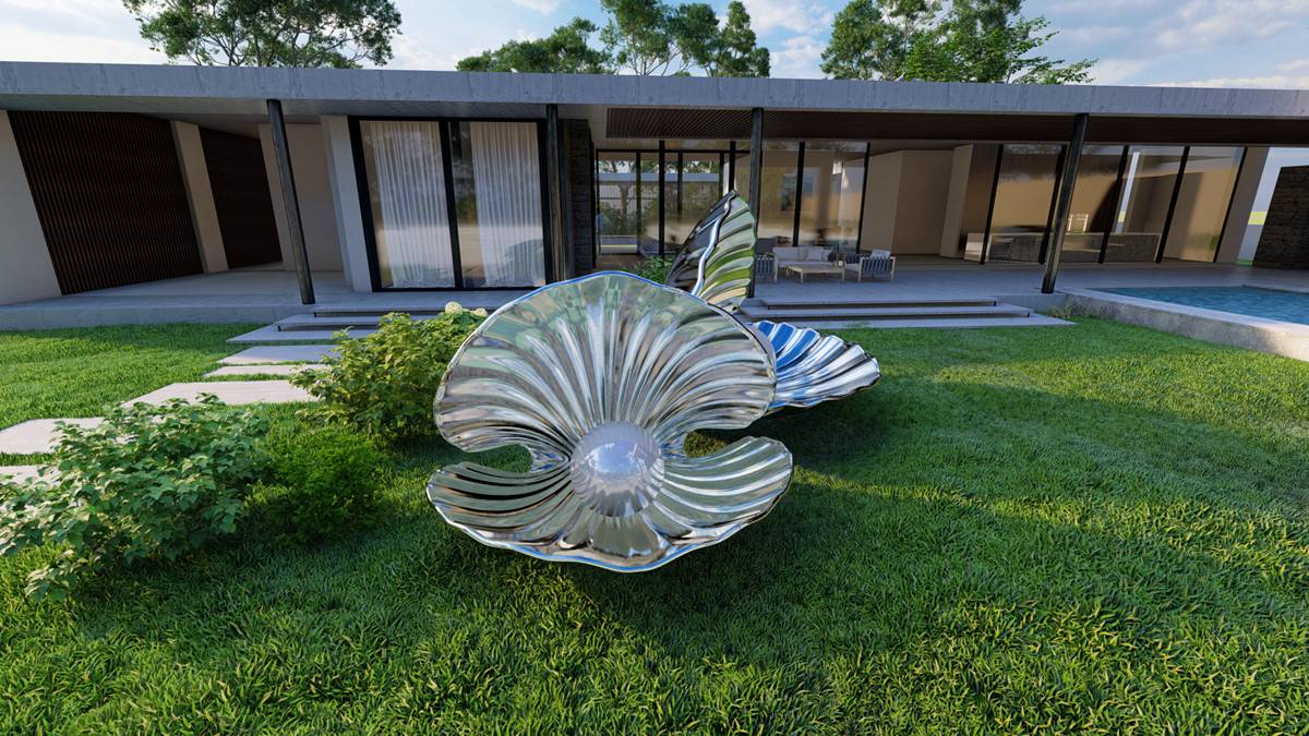 metal shell sculpture (3)