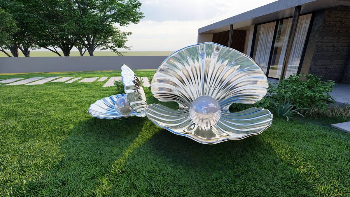 metal shell sculpture (4)