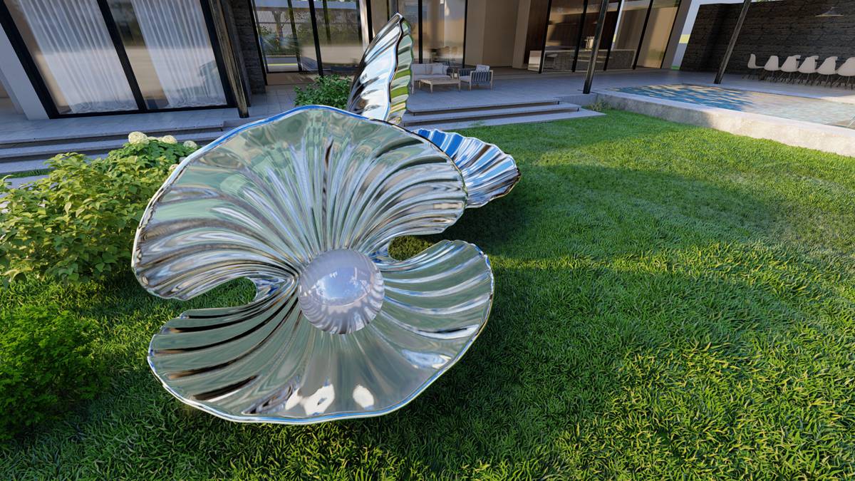 metal shell sculpture (5)