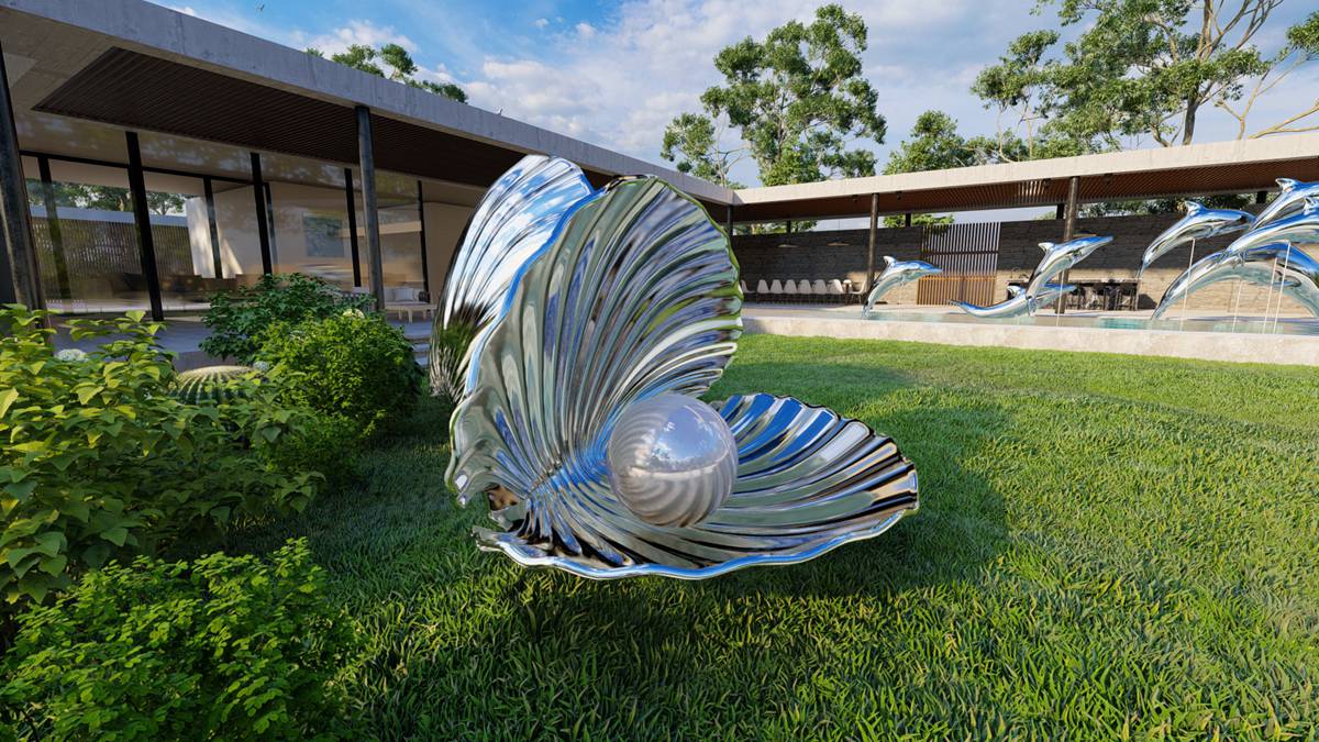 metal shell sculpture (6)