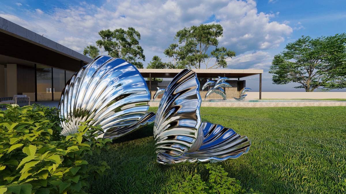 metal shell sculpture (8)