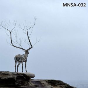 metal wire deer (3)
