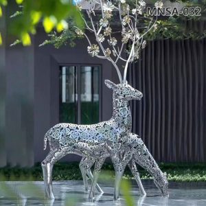 metal wire deer (4)