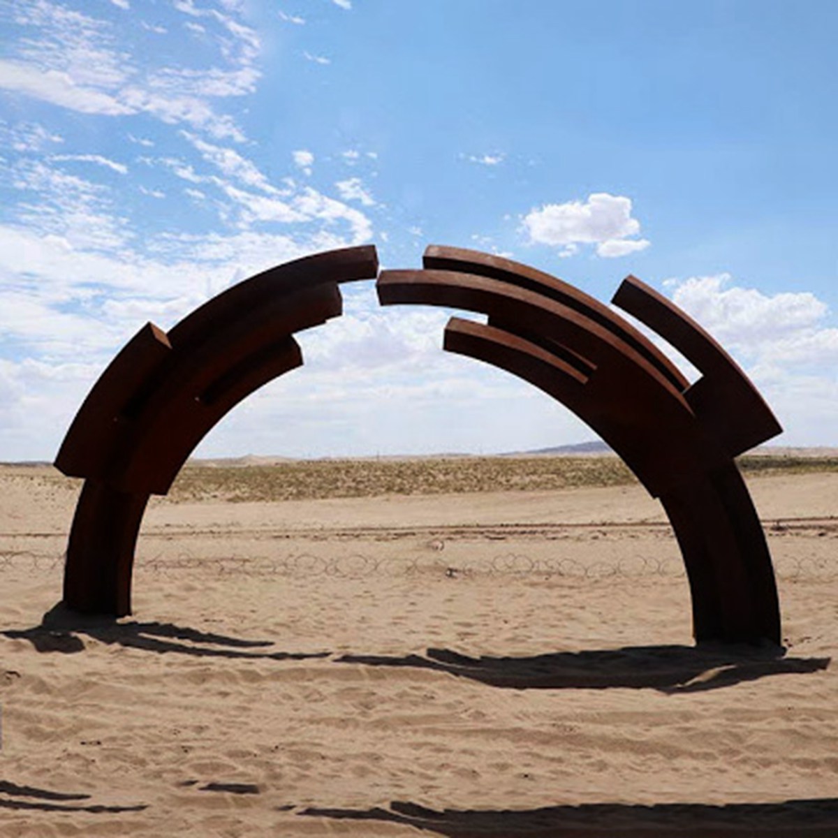 corten steel sculpture for garden (3)