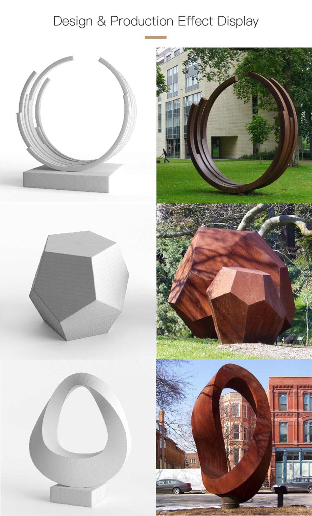 corten steel sculpture for garden (7)