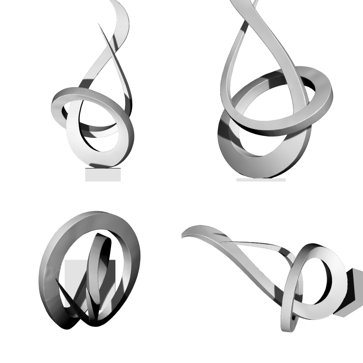 stainless steel growth sculpture (5)
