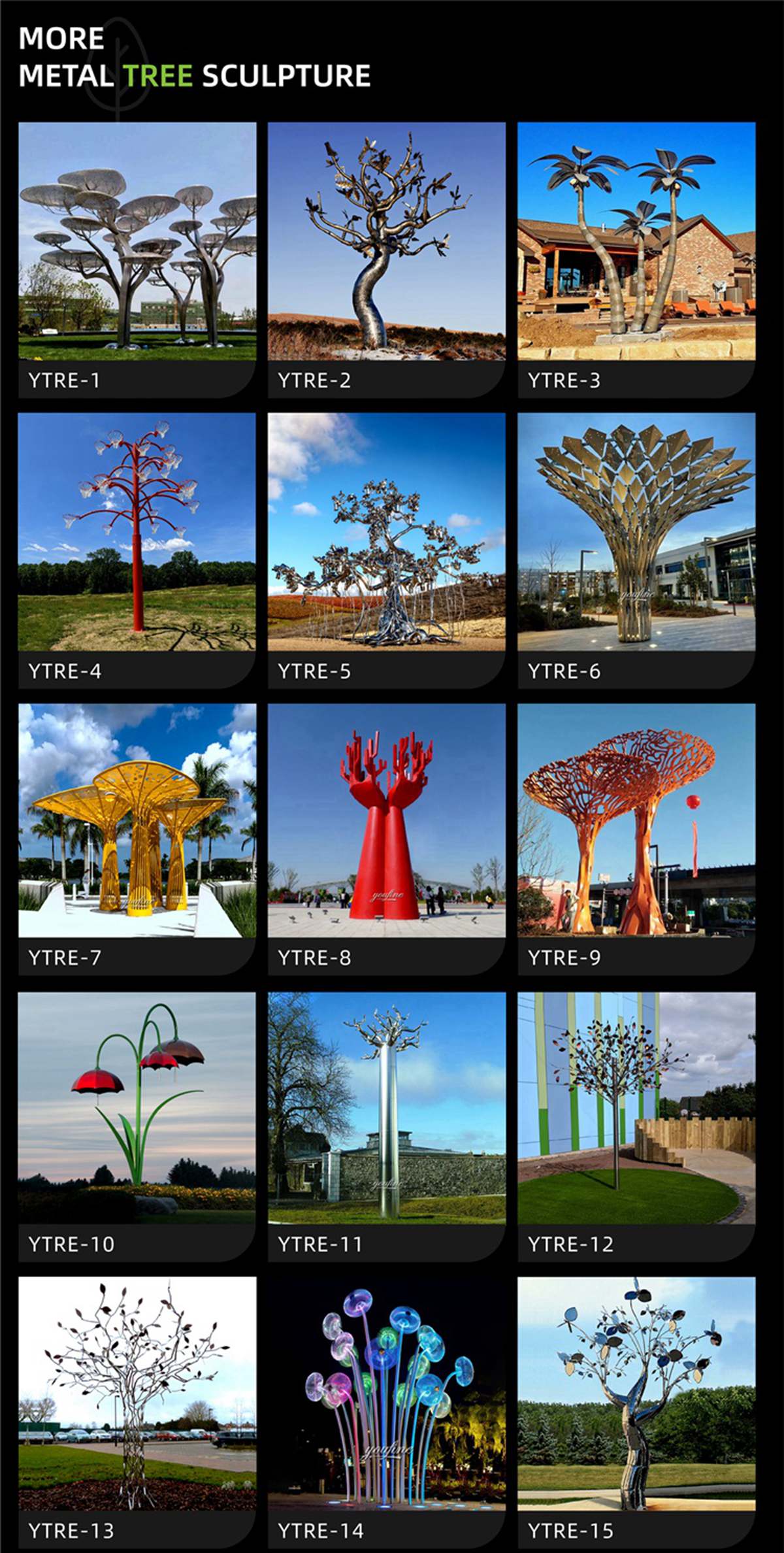 stainless steel tree sculpture (9)