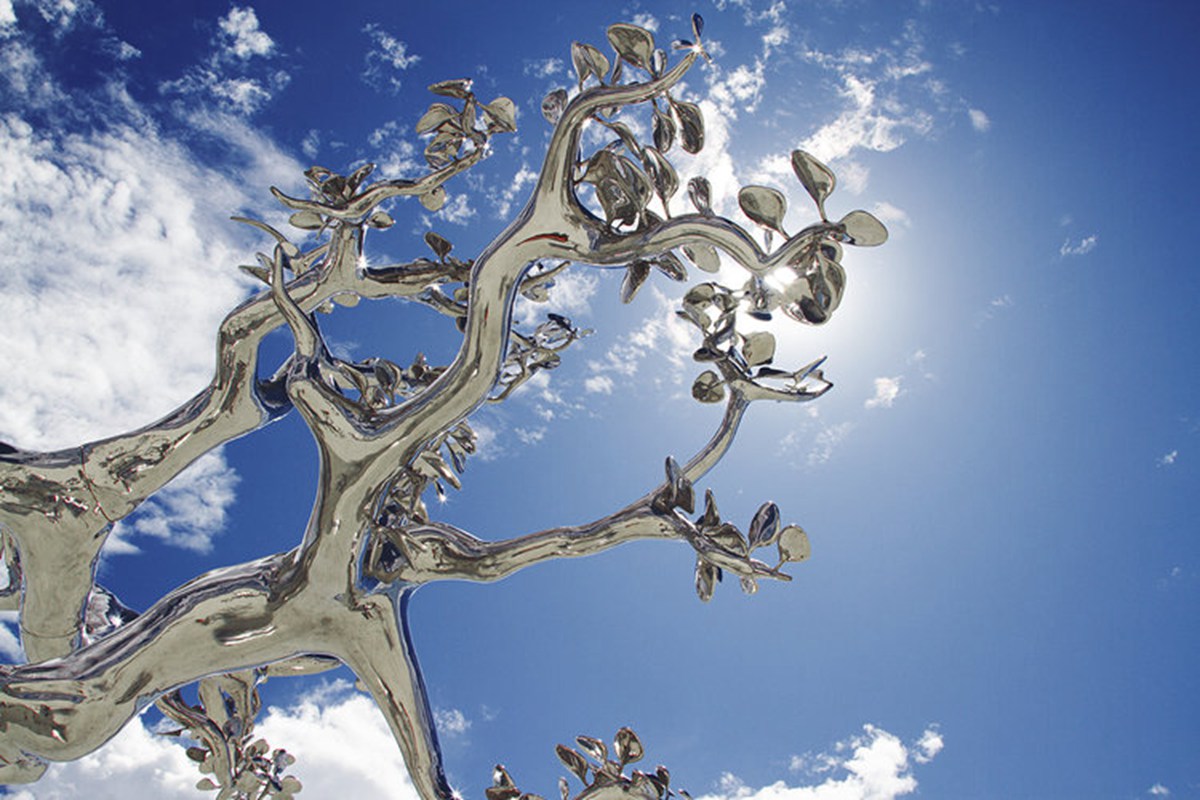 stainless steel tree sculpture (9)